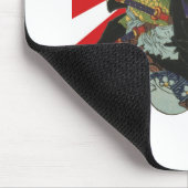 Samurai Flag Mousepad Muismat (Hoek)