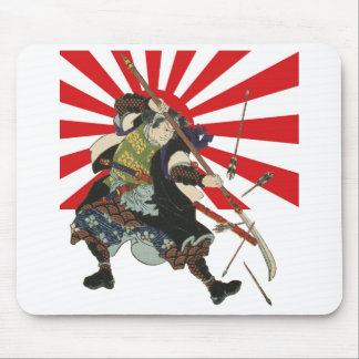 Samurai Flag Mousepad Muismat