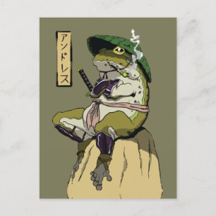 Samurai Frog: Bewaker van de Lotus Briefkaart