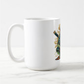 Samurai frog warrior Classic Mug (Gauche)