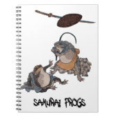 SAMURAI FROGS SCENE #1 NOTITIEBOEK (Voorkant)