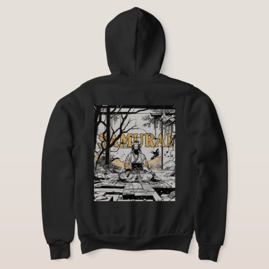Samurai Full Zip Hoodie (Laag Achter)