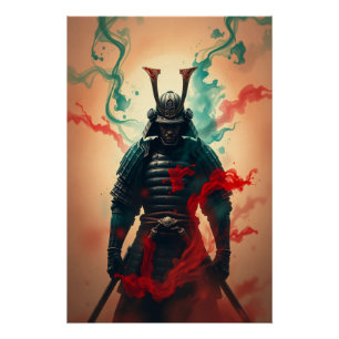 Samurai Geest: Eer en Mysterie Perfect Poster