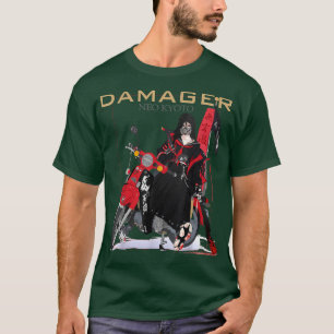 Samurai Girl esthetische Japanse arrior Damager Ne T-shirt