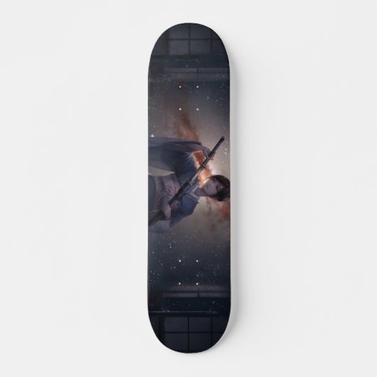 Samurai Girl Skateboard (Voorkant)