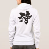 Samurai Haiku Hoodie (Achterkant)