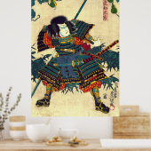 Samurai Hashiba Hisakichi 1860 Poster (Keuken)
