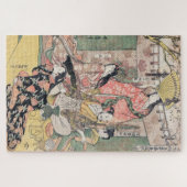 Samurai Hideyoshi en Wives Kitagawa Utamaro cool Legpuzzel (Horizontaal)