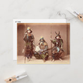 Samurai in Armor Kaart (Voorkant / Achterkant in situ)