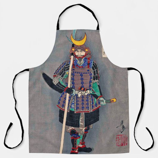 Samurai in Armor, Tsukioka Yoshitoshi Schort (Voorkant)