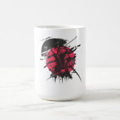 Samurai Ink Art Mug (Centre)