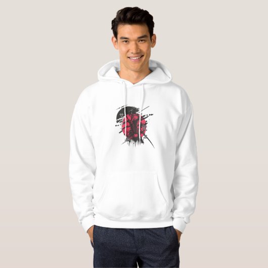 Samurai Ink Art Sweatshirt (Voorkant volledig)