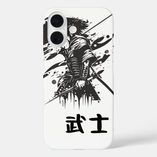 Samurai iPhone 16 Coque (Verso)