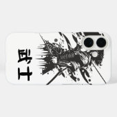 Samurai iPhone 16 Hoesje (Achterkant (horizontaal))