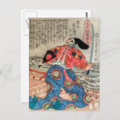 Samurai IX Briefkaart (Voorkant / Achterkant)