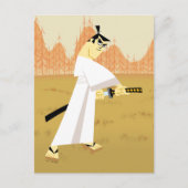 Samurai Jack Drawing Sword Briefkaart (Voorkant)
