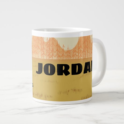 Samurai Jack Drawing Sword Extra Grote Beker (Voorkant rechts)