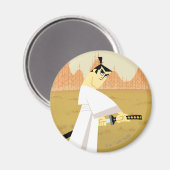 Samurai Jack Drawing Sword Magneet (Voorkant / Achterkant)