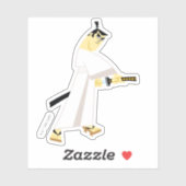 Samurai Jack Drawing Sword Sticker (Vel)