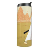 Samurai Jack Drawing Sword Thermosbeker (Gedraaid links)