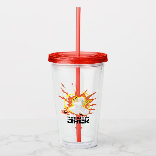 Samurai Jack Energy Graphic Acryl Drinkbeker (Voorkant)