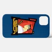 Samurai Jack glimlachend futuristisch Lijst Grafis Case-Mate iPhone Case (Achterkant (horizontaal))