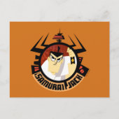 Samurai Jack In Aku Futuristic Frame Briefkaart (Voorkant)