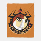 Samurai Jack In Aku Futuristic Frame Fleece Deken (Voorkant)