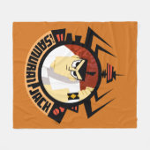 Samurai Jack In Aku Futuristic Frame Fleece Deken (Voorkant (Horizontaal))