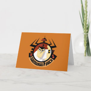 Samurai Jack In Aku Futuristic Frame Kaart