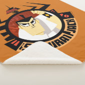 Samurai Jack In Aku Futuristic Frame Sherpa Deken (3/4)