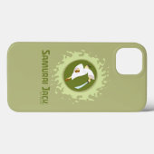 Samurai Jack Leaping Graphic Case-Mate iPhone Case (Achterkant (horizontaal))