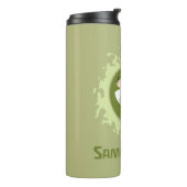 Samurai Jack Leaping Graphic Thermosbeker (Gedraaid links)