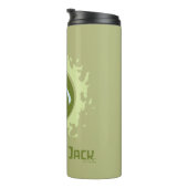 Samurai Jack Leaping Graphic Thermosbeker (Geroteerd rechts)