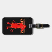 Samurai Jack Red Warrior Graphic Bagagelabel (Voorkant horizontaal)