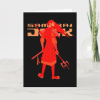 Samurai Jack Red Warrior Graphic