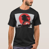 Samurai, Japan, Ninja, T-shirt (Voorkant)