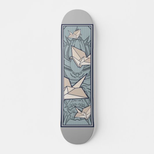 Samurai Japan Origami Skateboard (Voorkant)
