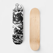 samurai japan skateboard deck (Recto)