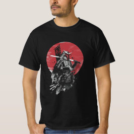 Samurai, Japanese warrior, Japanese flag,star wars T-shirt