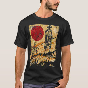 Samurai Japans gevechtsvliegtuig Retro Raglan Bas T-shirt