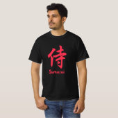 Samurai Japans Kanji T-Shirt (Voorkant volledig)