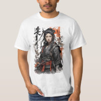 Samurai Japans meisje ninja Vrouw Chinese krijger