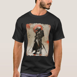 Samurai Japans Print Bushido T-shirt