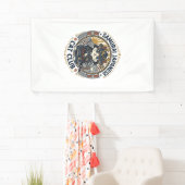 Samurai Japanse Kat POD Vector Kunst - Samurai Jap Spandoek (Insitu)