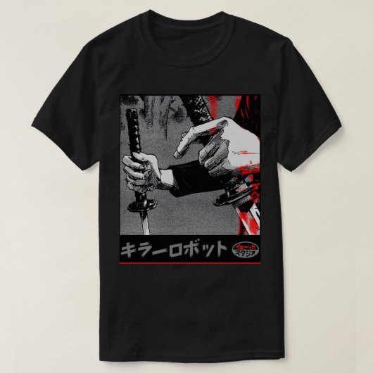 Samurai Japanse krijger stedelijke stijl T-shirt (Design voorkant)