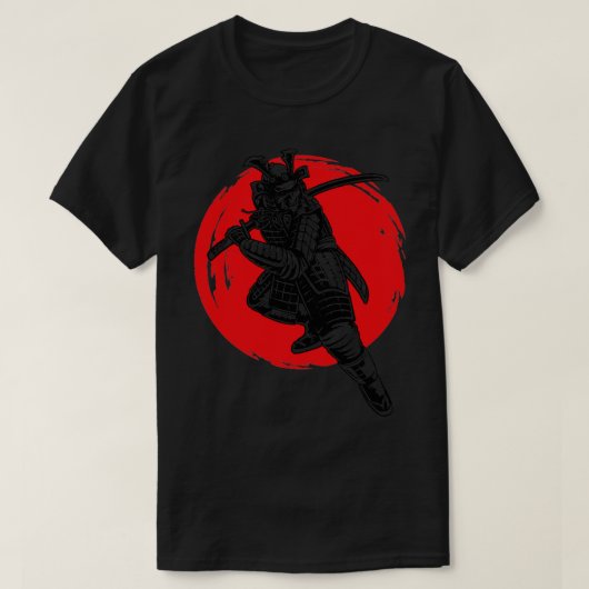 Samurai Japanse Warrior Bushido T-shirt (Design voorkant)