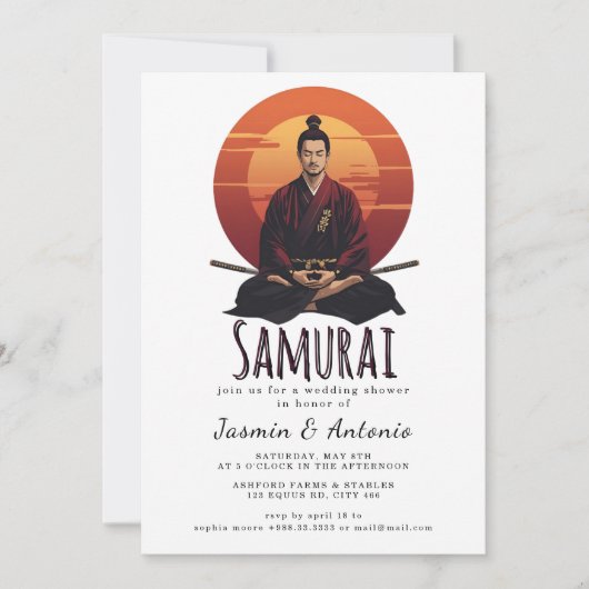 Samurai Kaart (Voorkant)