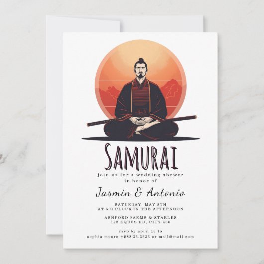 Samurai Kaart (Voorkant)