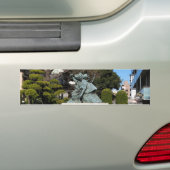 Samurai Kamakura Gongoro Kagemasa Kabuki Bumpersticker (Op auto)